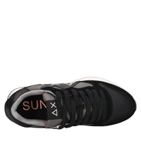 Sneakers Jaki Bicolor in camoscio, tessuto ed ecopelle 