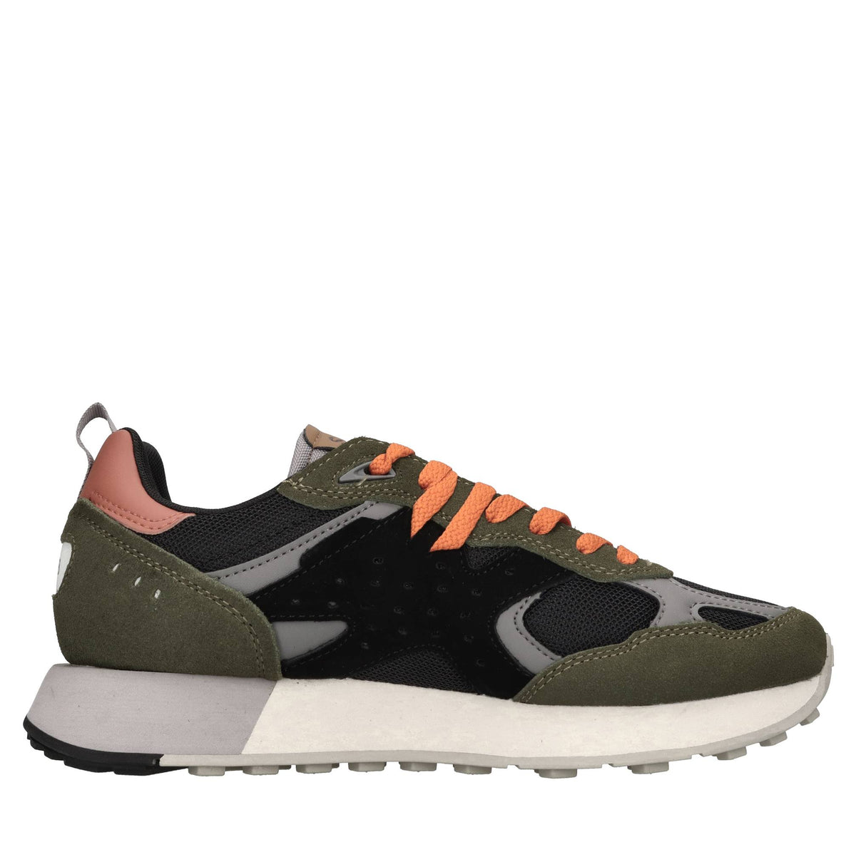 Sneakers Jaki Outdoor in camoscio, ecopelle e tessuto 