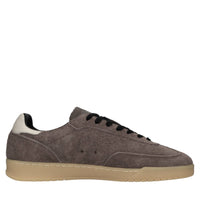 Sneakers in camoscio ed ecopelle 
