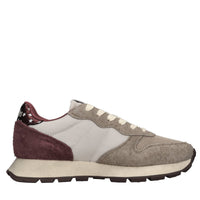 Sneakers Ally Vintage in camoscio e tessuto 