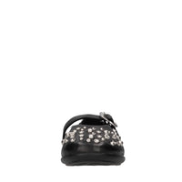 Ballerine in pelle con borchie 