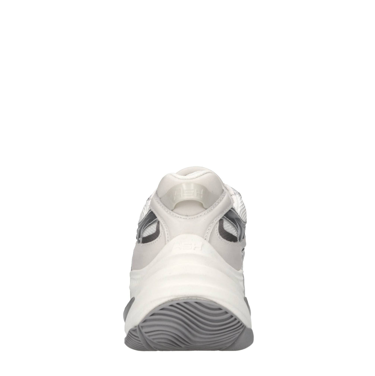 Sneakers in pelle e tessuto 
