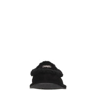 Mocassini in camoscio e pelliccia eco friendly 
