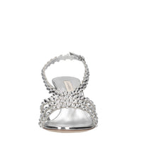 Sandali Julia C-Love in strass e pelle laminata<BR/> 