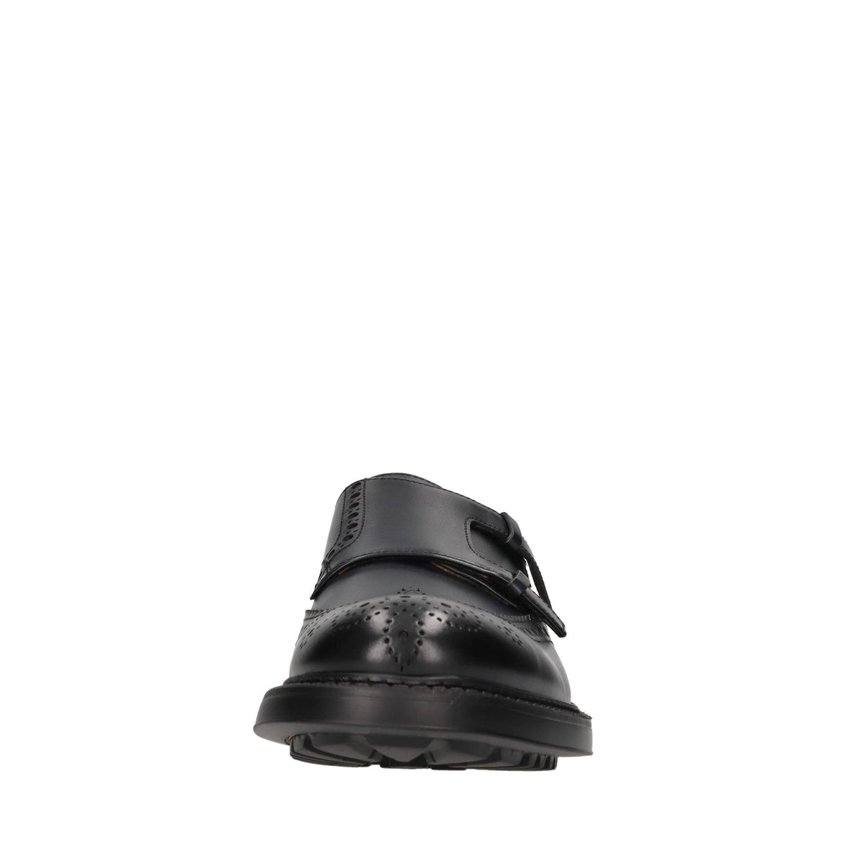 Mocassini doppia fibbia in pelle 