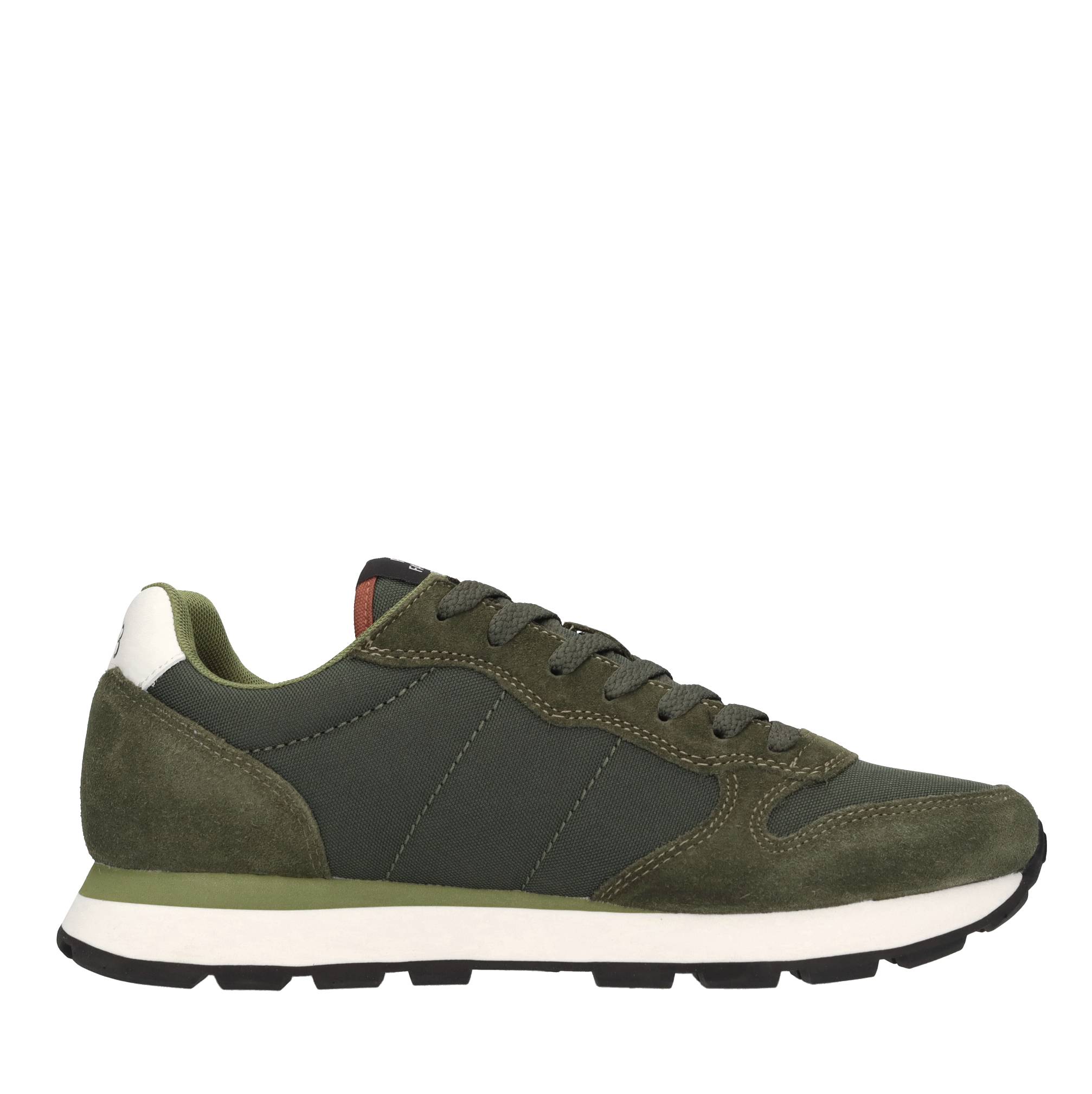 Sneakers Tom Solid in camoscio ecopelle e tessuto 
