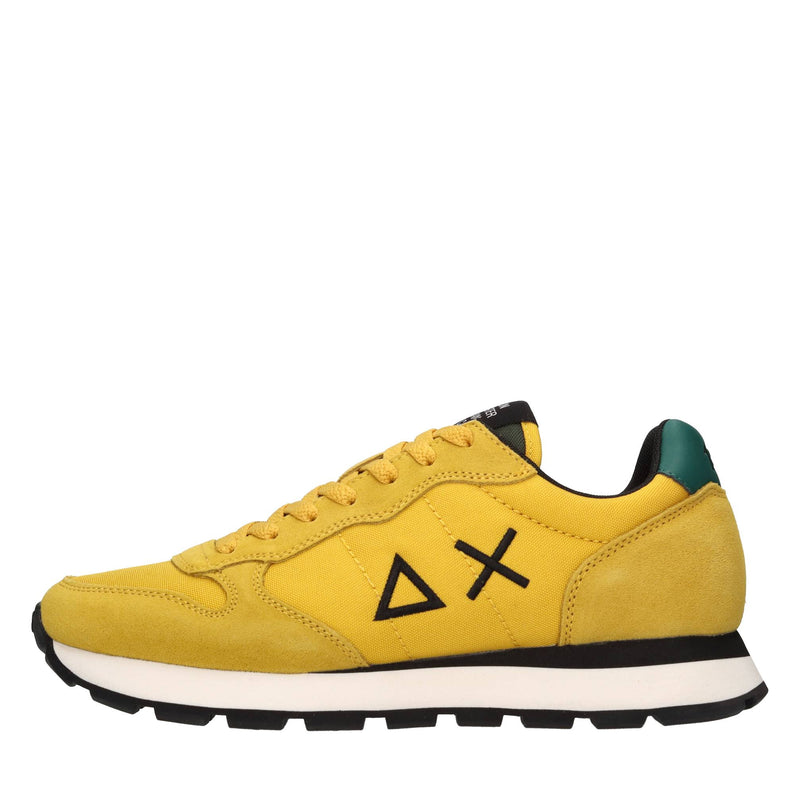 Sneakers Tom Solid in camoscio e tessuto 