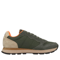 Sneakers Tom in camoscio e tessuto 