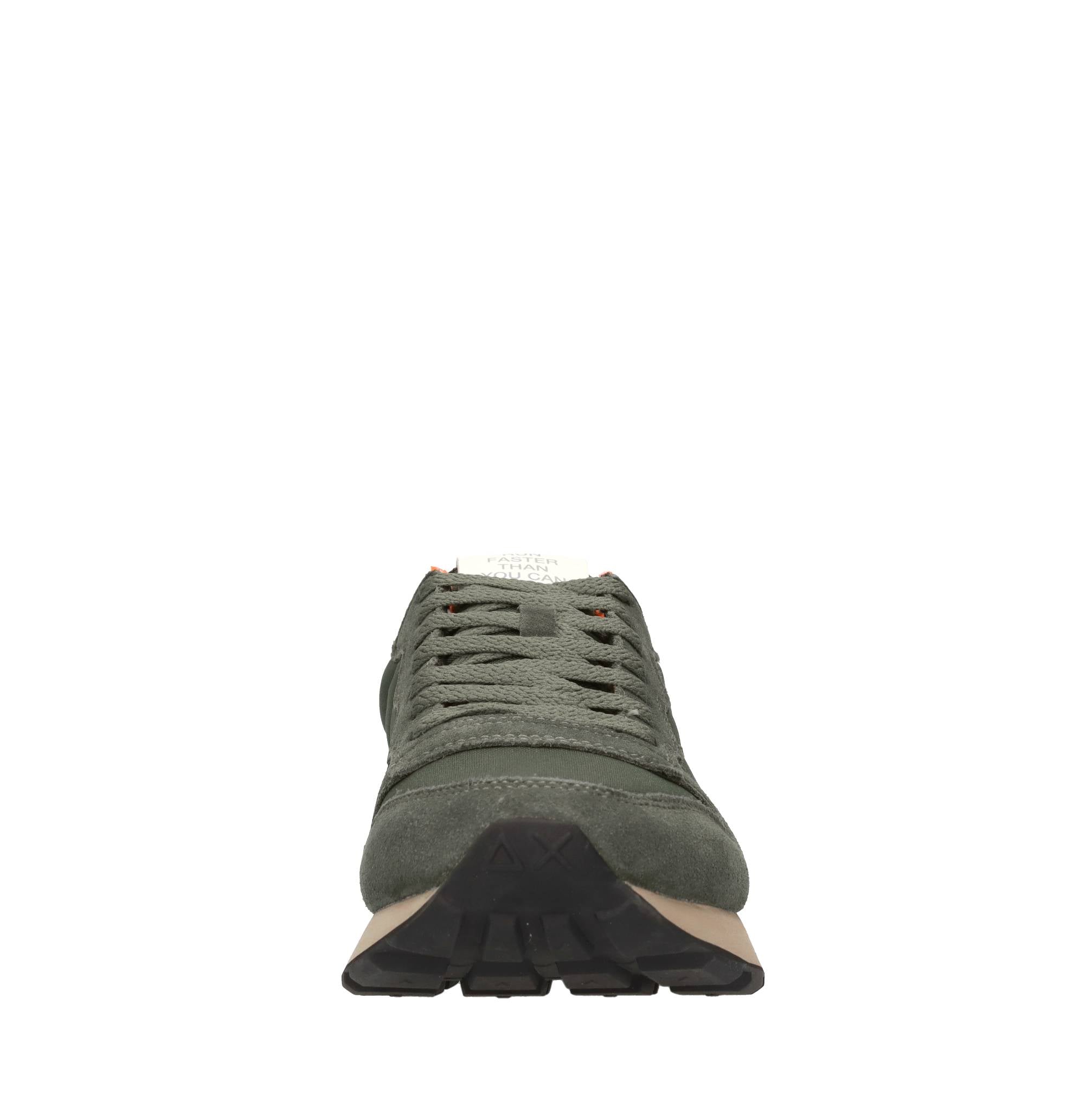 Sneakers Tom in camoscio e tessuto 