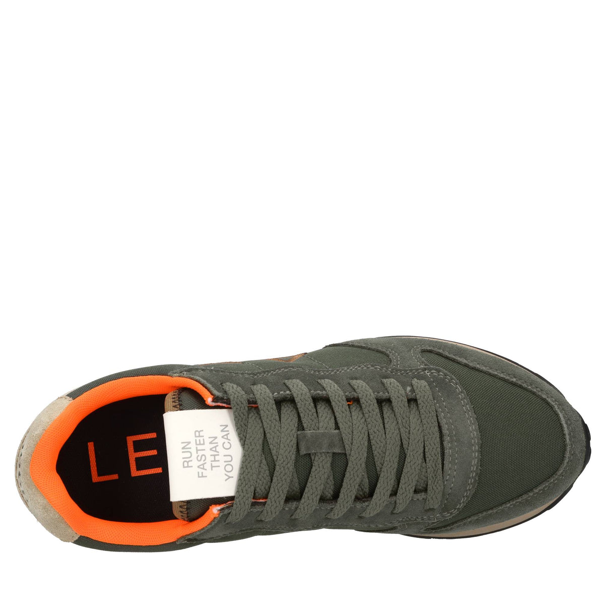 Sneakers Tom in camoscio e tessuto 