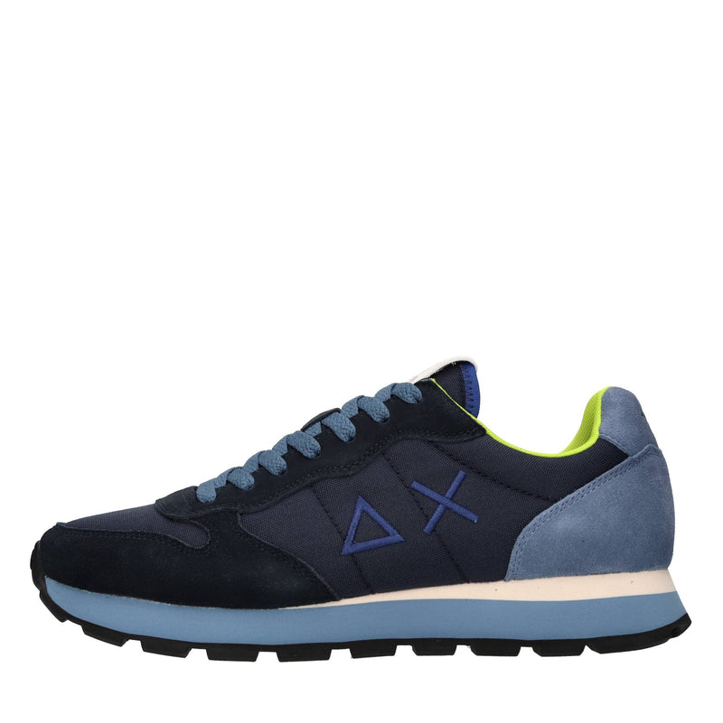 Sneakers Tom in camoscio e tessuto 