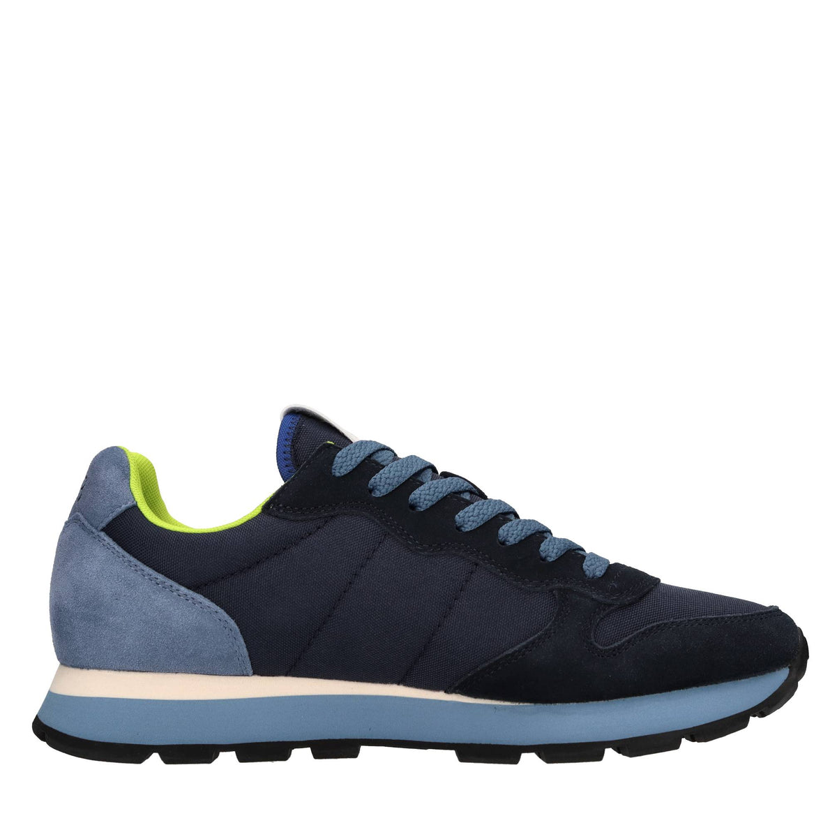Sneakers Tom in camoscio e tessuto 