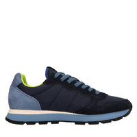Sneakers Tom in camoscio e tessuto 