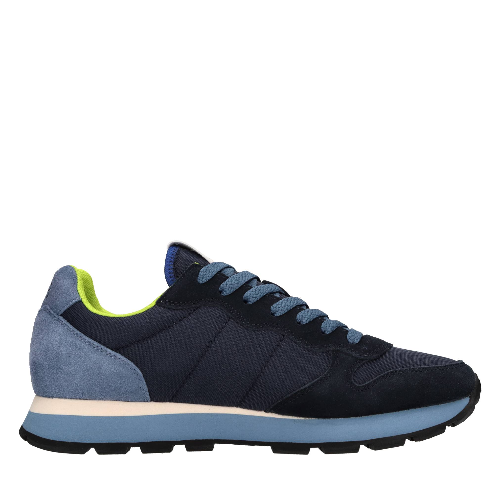 Sneakers Tom in camoscio e tessuto 