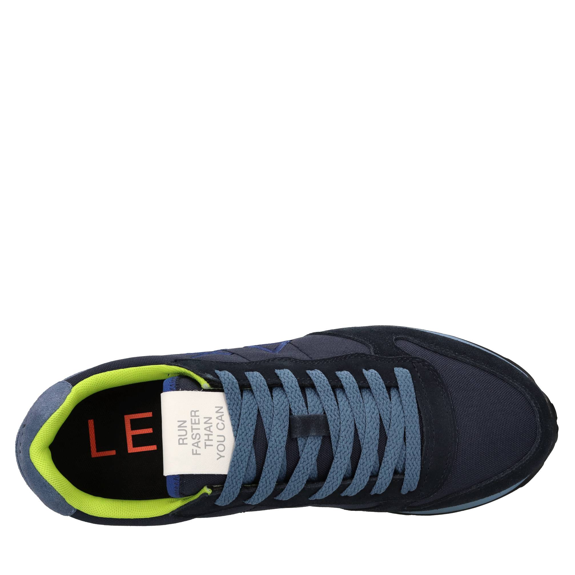 Sneakers Tom in camoscio e tessuto 