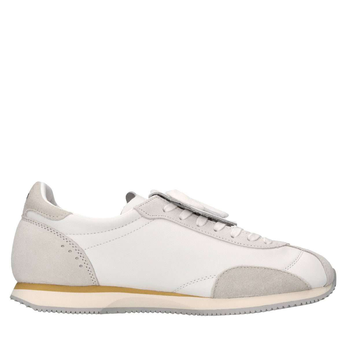Sneakers Easy Running in pelle e camoscio 