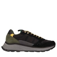 Sneakers Fire & Camping in camoscio, tessuto ed ecopelle 