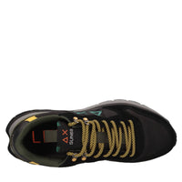 Sneakers Fire & Camping in camoscio, tessuto ed ecopelle 