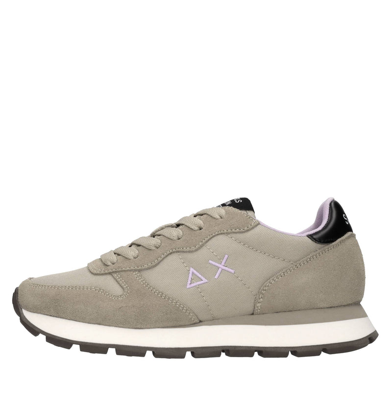 Sneakers Ally Solid in camoscio tessuto ed ecopelle 