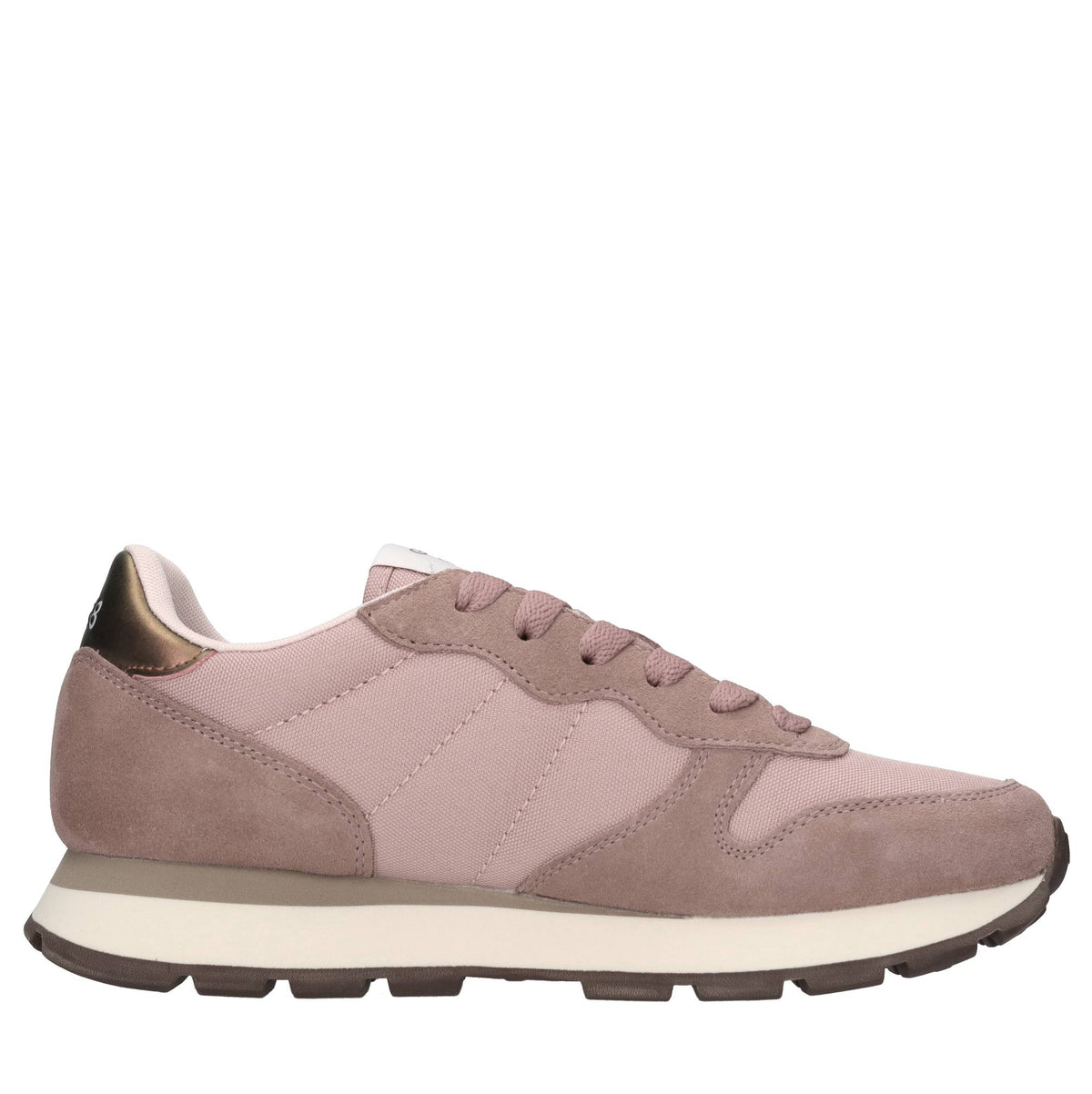 Sneakers Ally Solid in camoscio tessuto ed ecopelle 