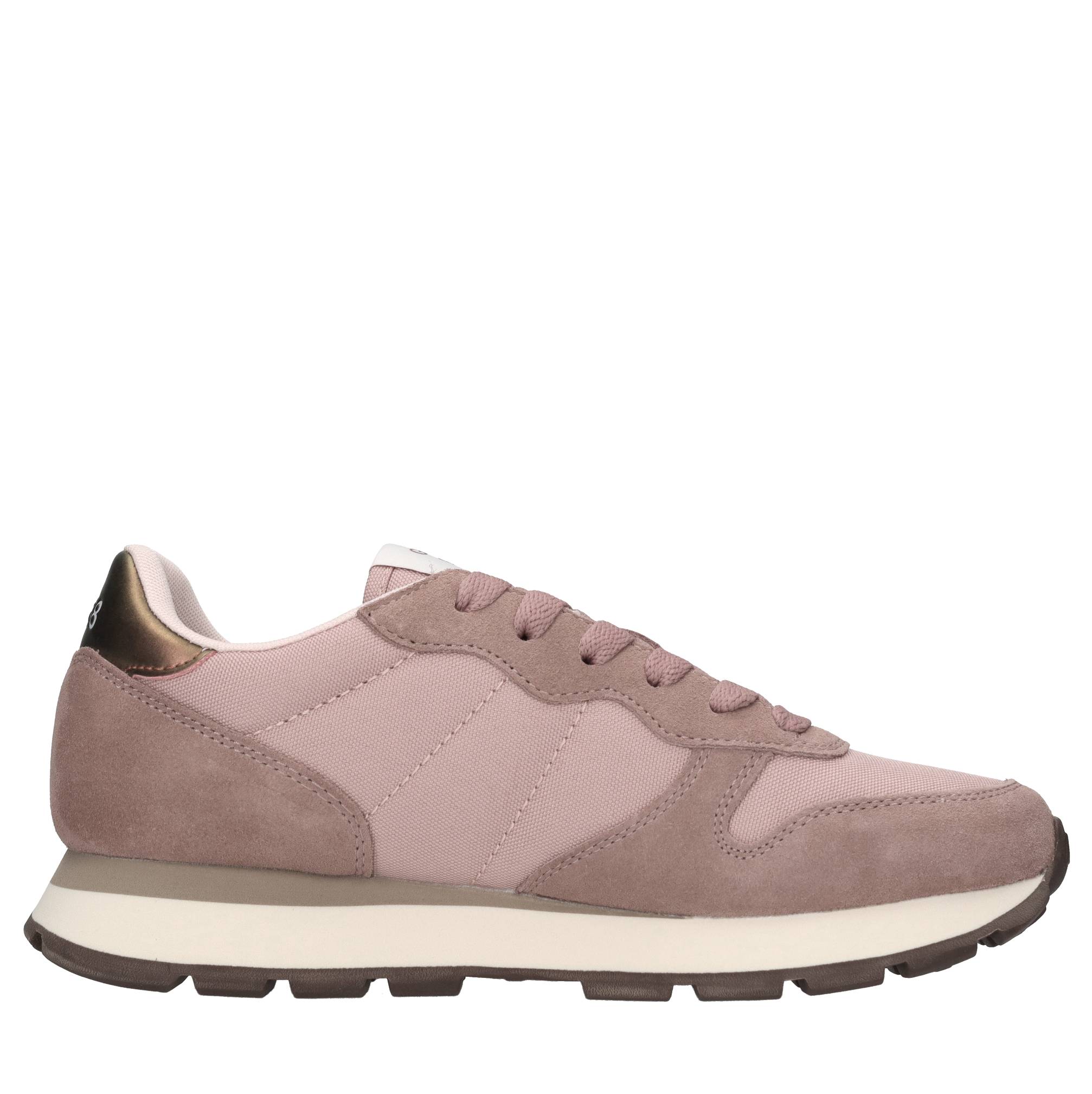 Sneakers Ally Solid in camoscio tessuto ed ecopelle 