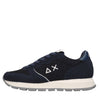 SUN68 Sneakers Ally Glitter in camoscio tessuto ed ecopelle