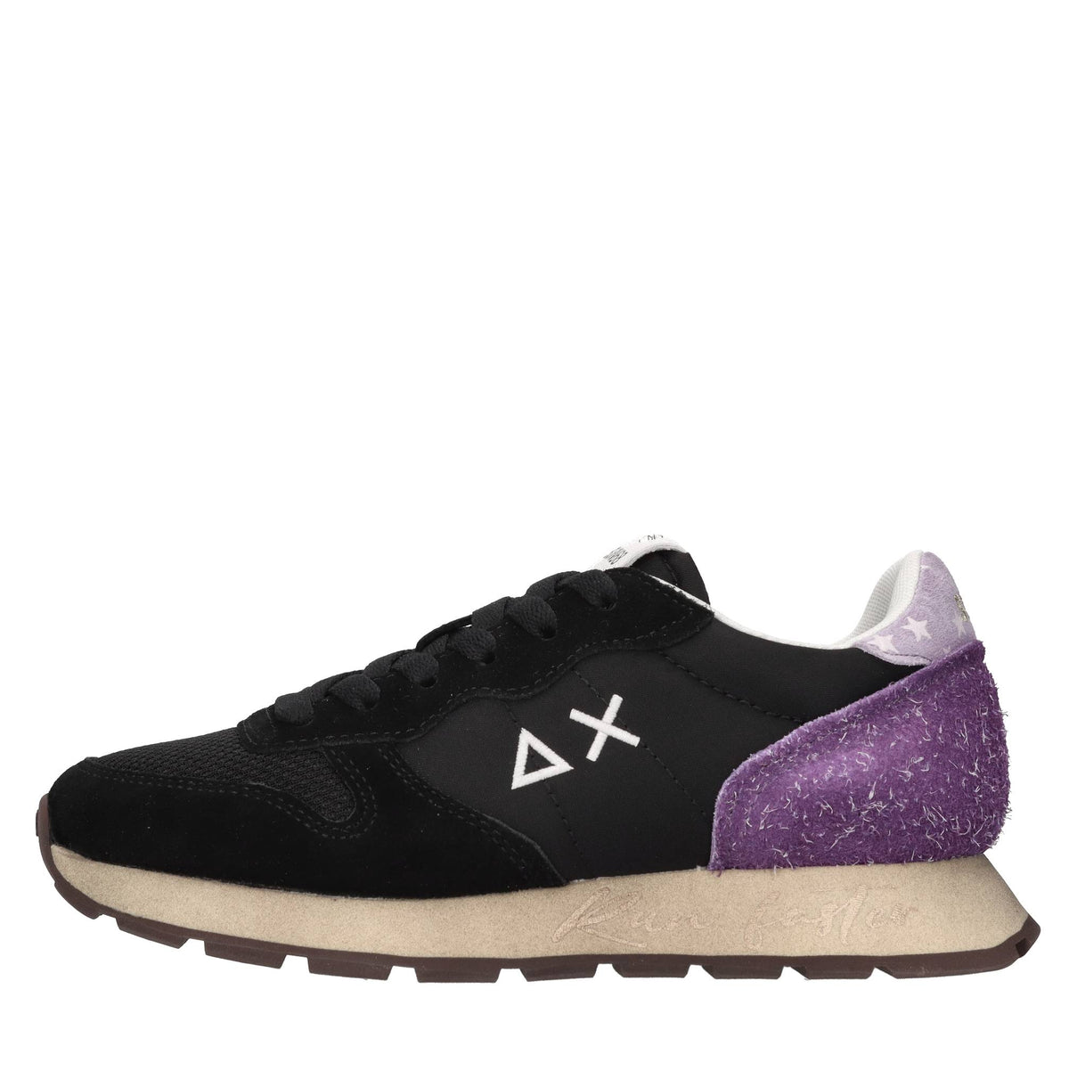 Sneakers Ally Vintage in camoscio e tessuto 
