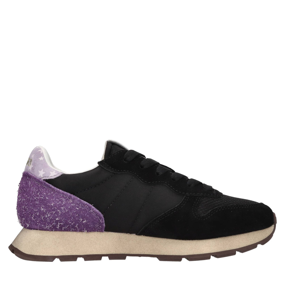 Sneakers Ally Vintage in camoscio e tessuto 