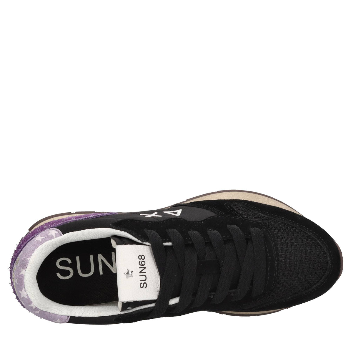 Sneakers Ally Vintage in camoscio e tessuto 