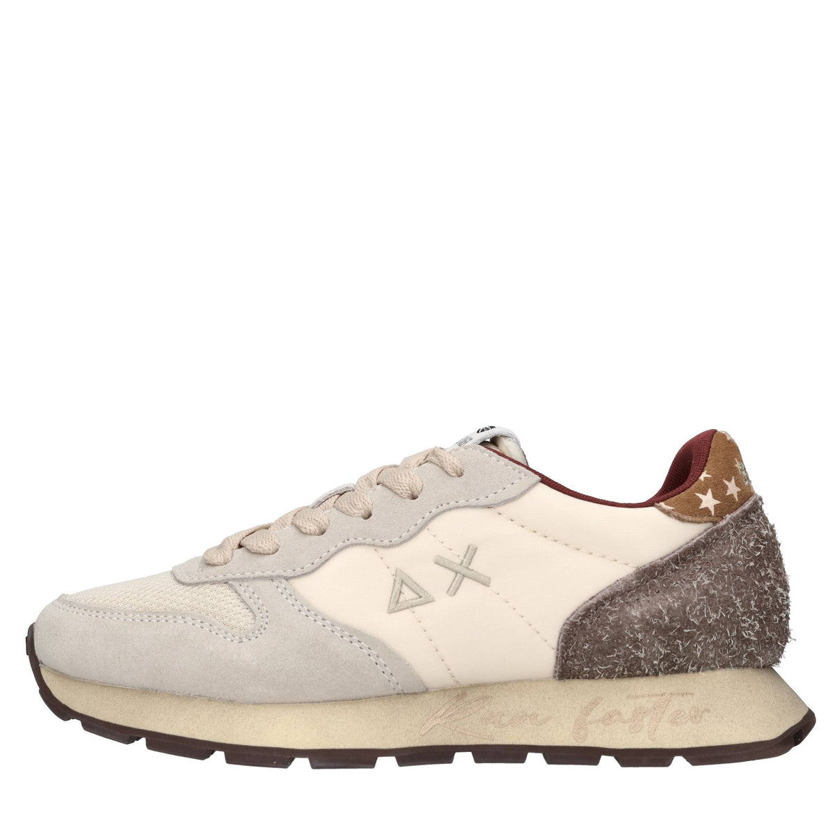 Sneakers Ally Vintage in camoscio e tessuto 