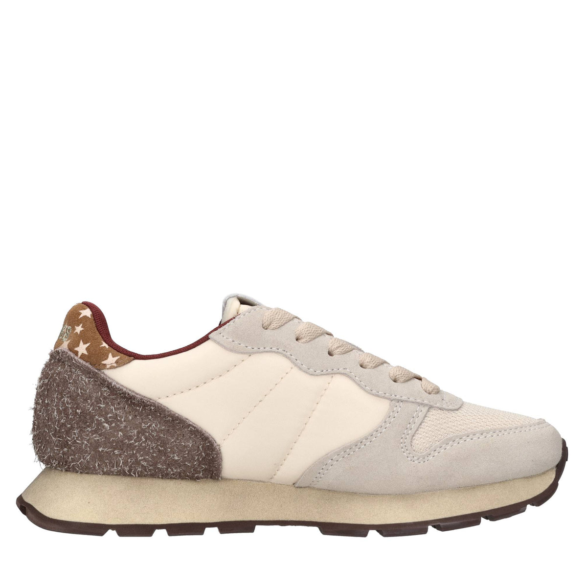 Sneakers Ally Vintage in camoscio e tessuto 
