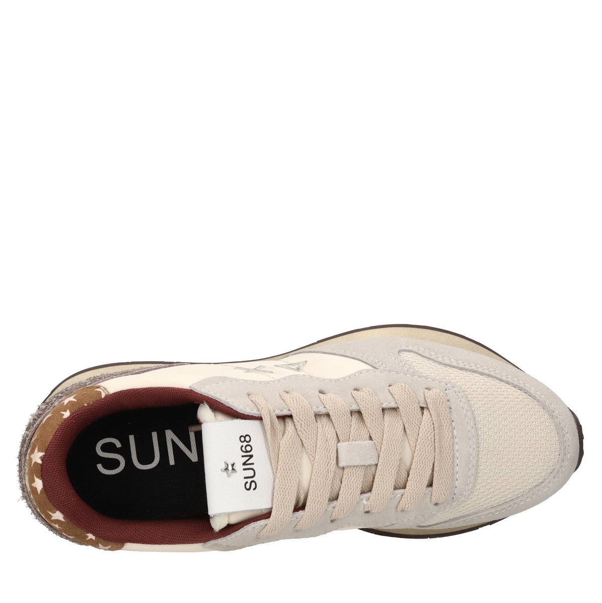 Sneakers Ally Vintage in camoscio e tessuto 