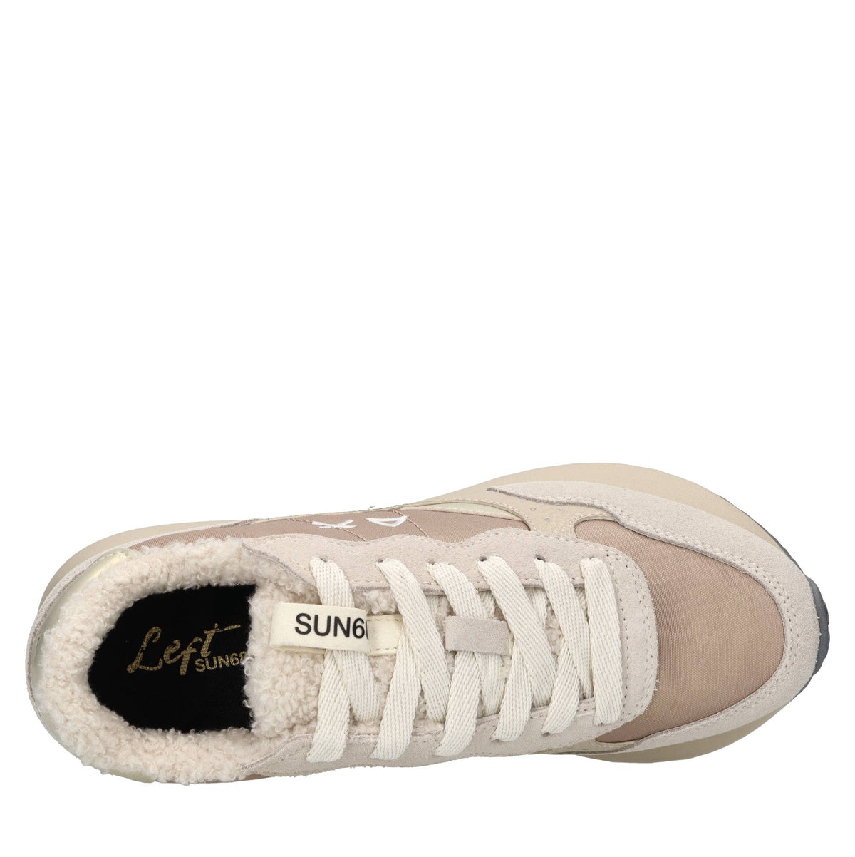 Sneakers Big Ally Teddy in camoscio, tessuto e altre materie 