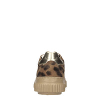 Sneakers in camoscio e pelle 