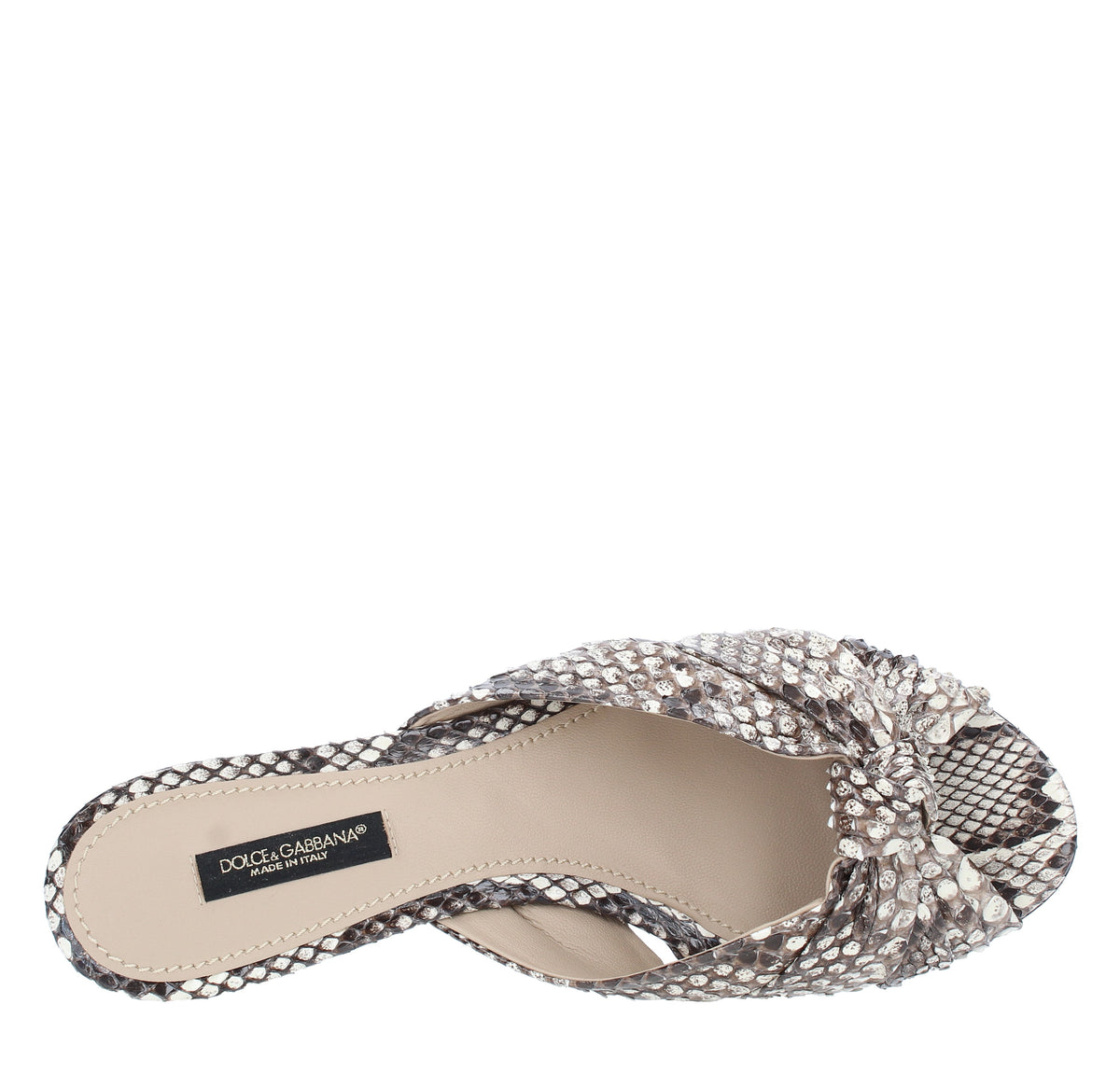 Mules in pitone 