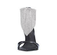 Sandali Intrigo Crystal in vernice e strass 