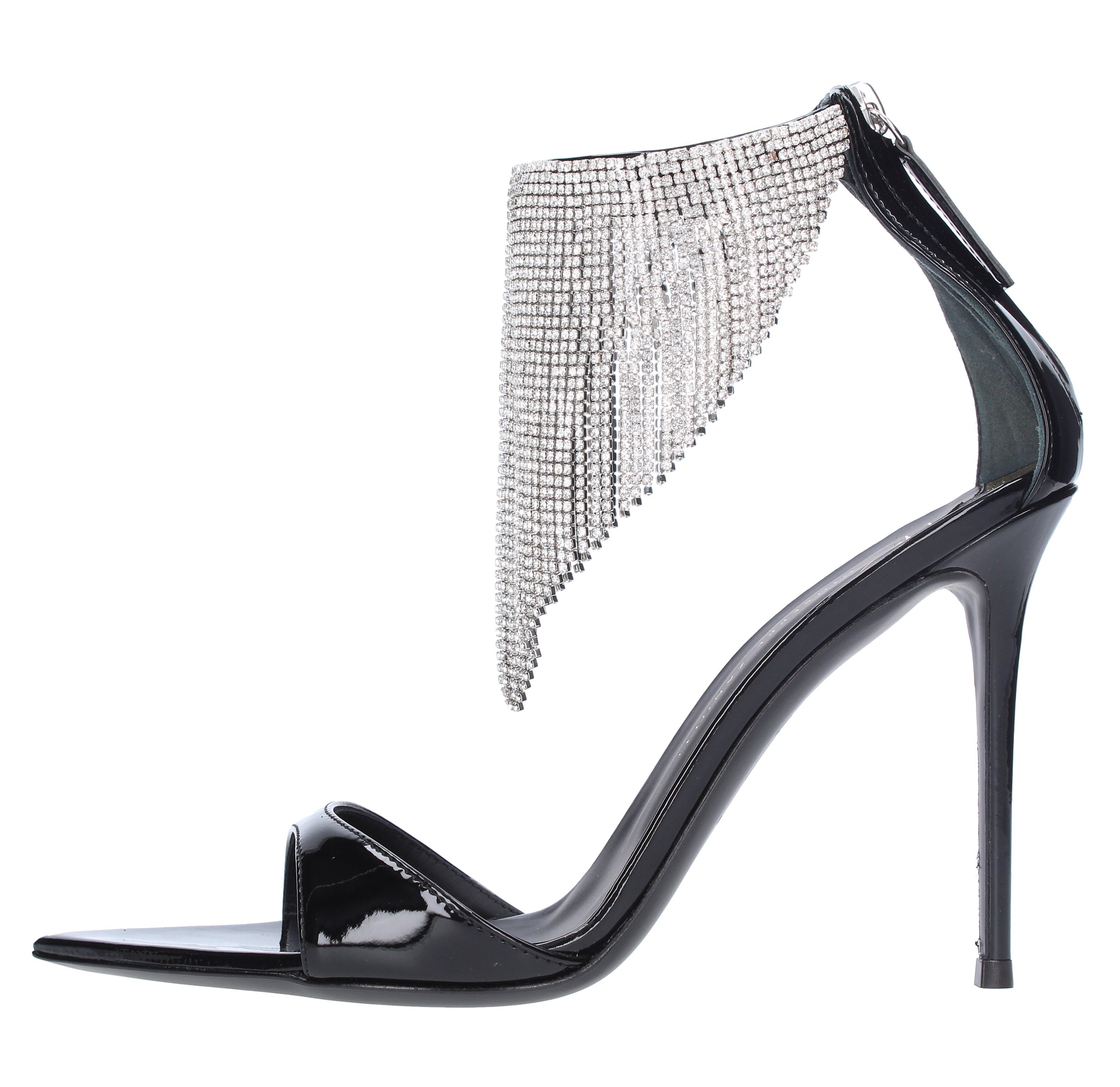 Sandali Intrigo Crystal in vernice e strass 