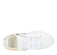 Sneakers Talogo in pelle e tessuto 