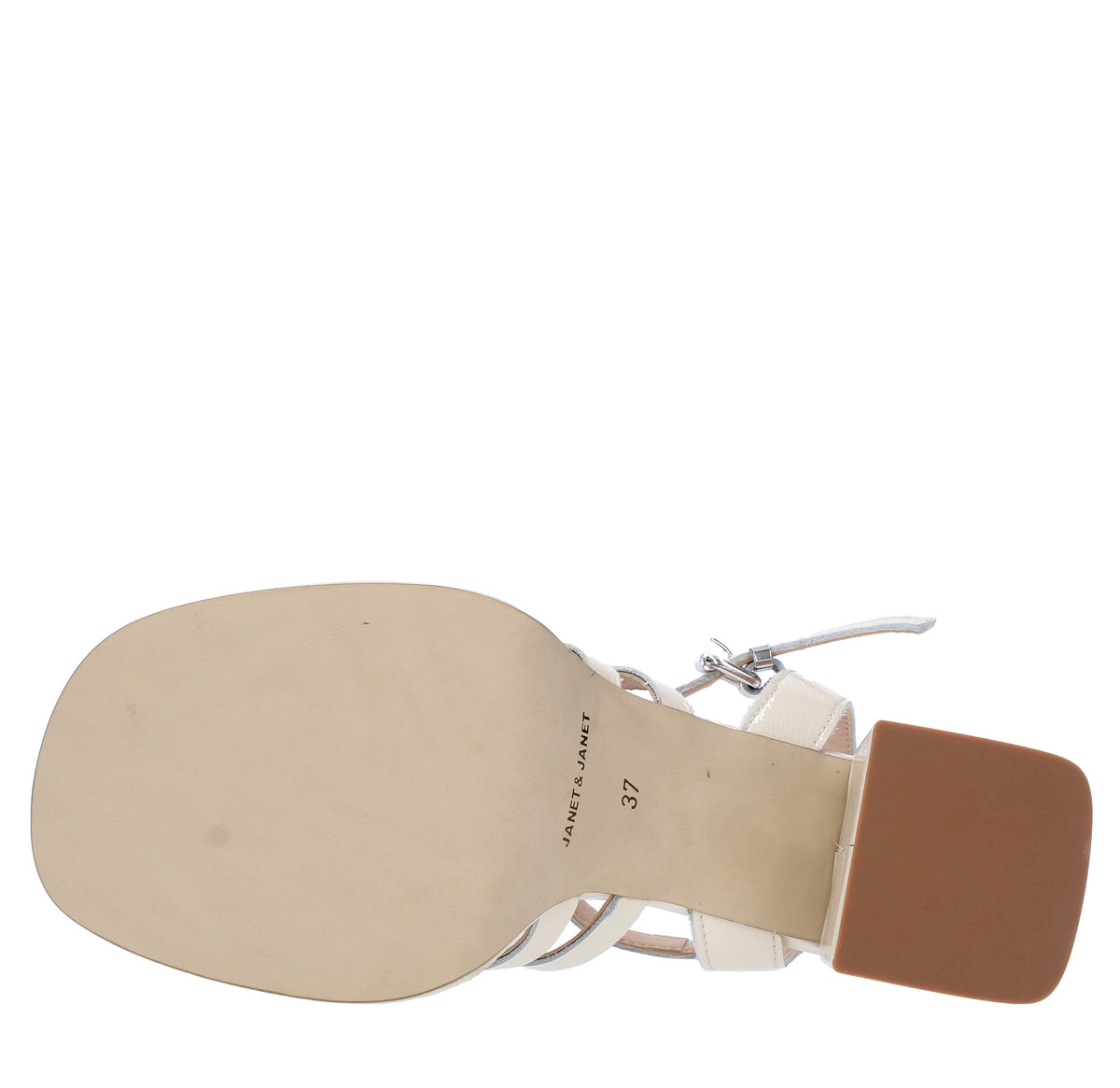 Sandali in pelle lucida 