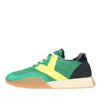 KEH NOO Sneakers in camoscio tessuto e gomma