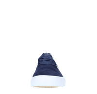 Sneakers in camoscio e tessuto 
