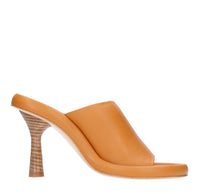 Sandali Mules in pelle 