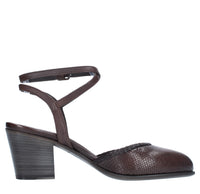Décolleté Slingback in pelle 