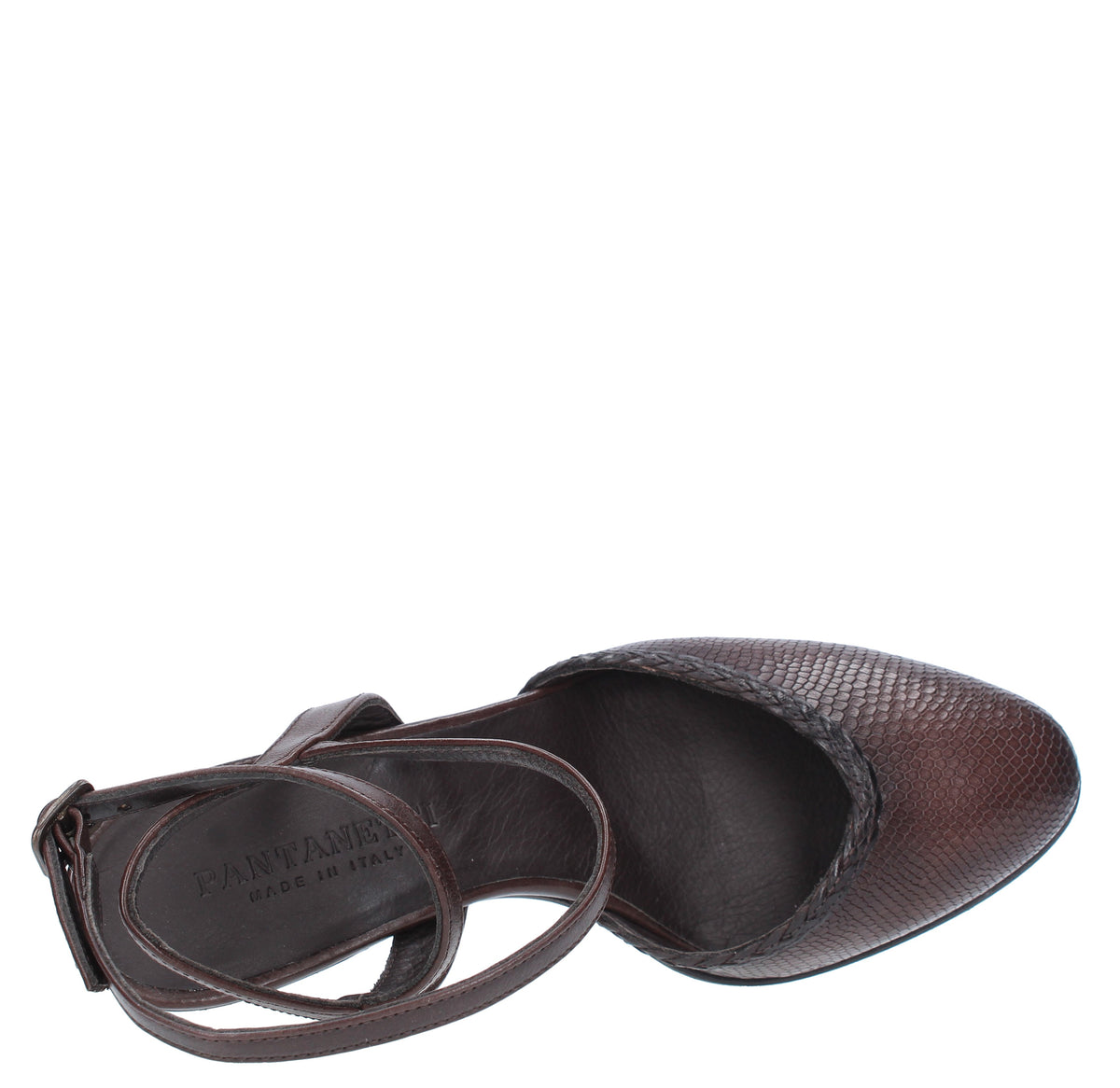 Décolleté Slingback in pelle 