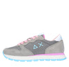 SUN68 Suede, Leather and Fabric Sneakers