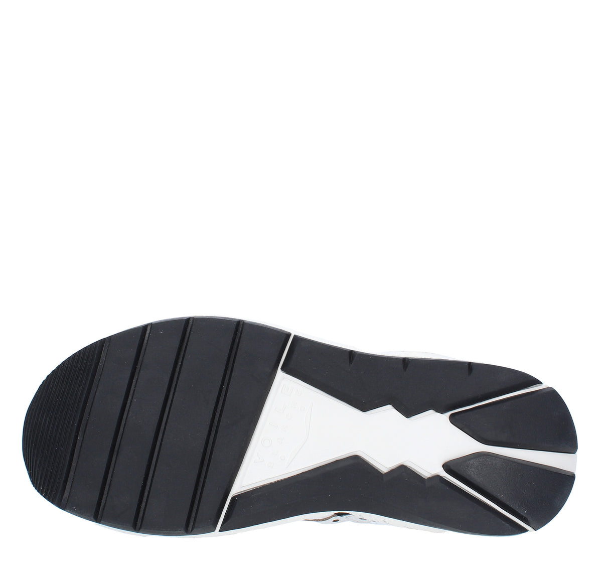 Sneakers in camoscio pelle e tessuto 