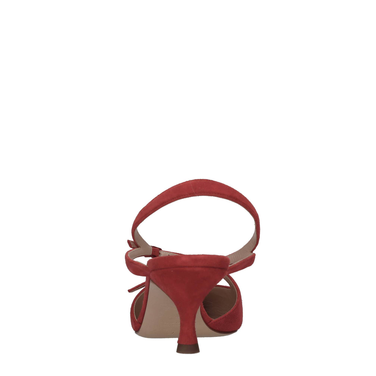 Décolleté slingback in camoscio 