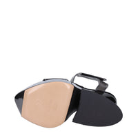Sandali in vernice e plexi 