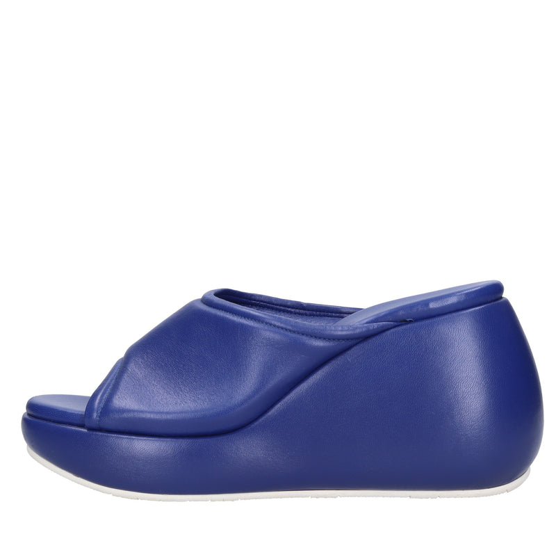 Mules in pelle 