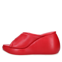 Mules in pelle 